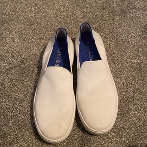 Rothy’s Bright White Slip On Sneaker - Size 9